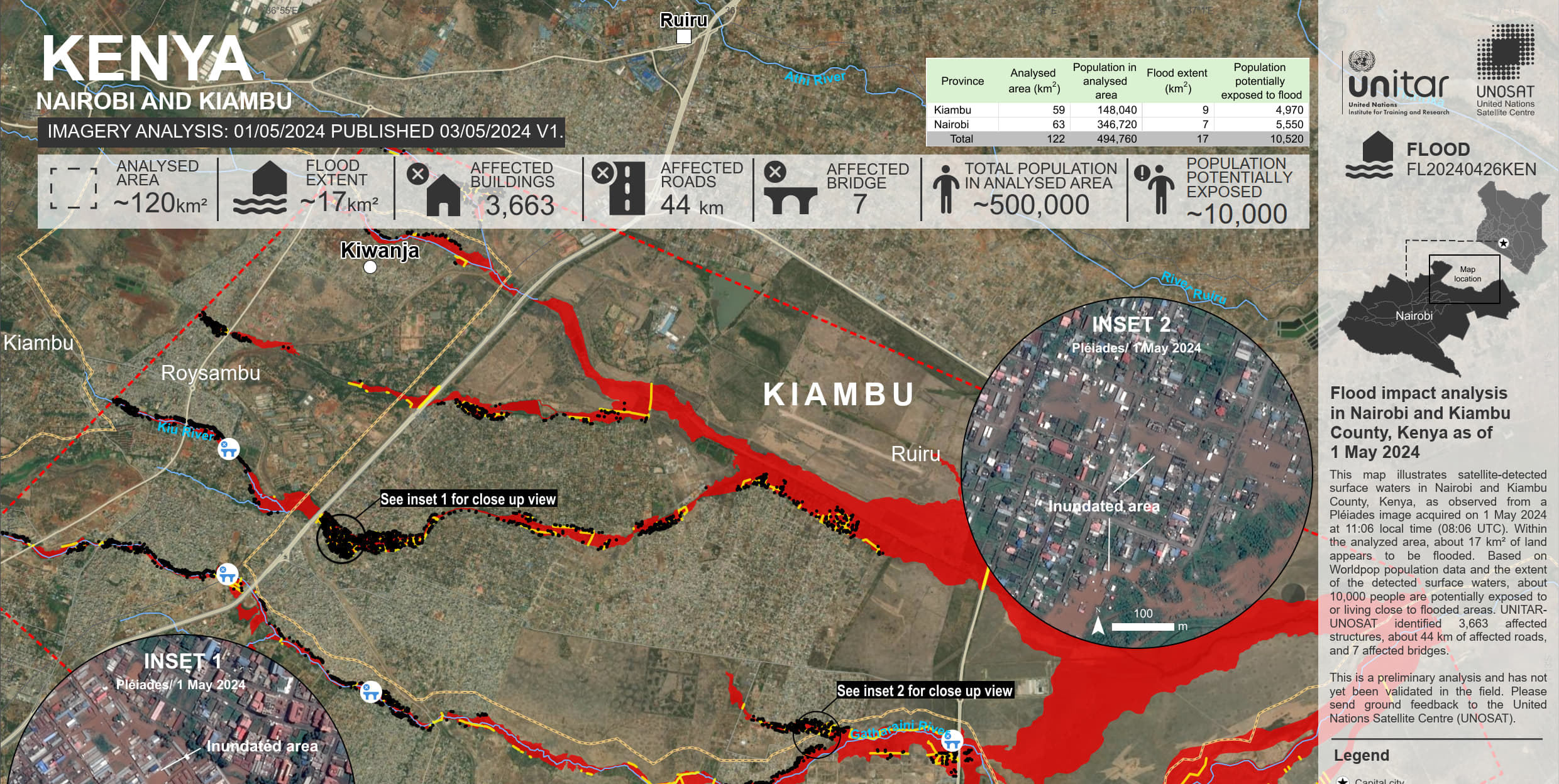 Flood impact analysis